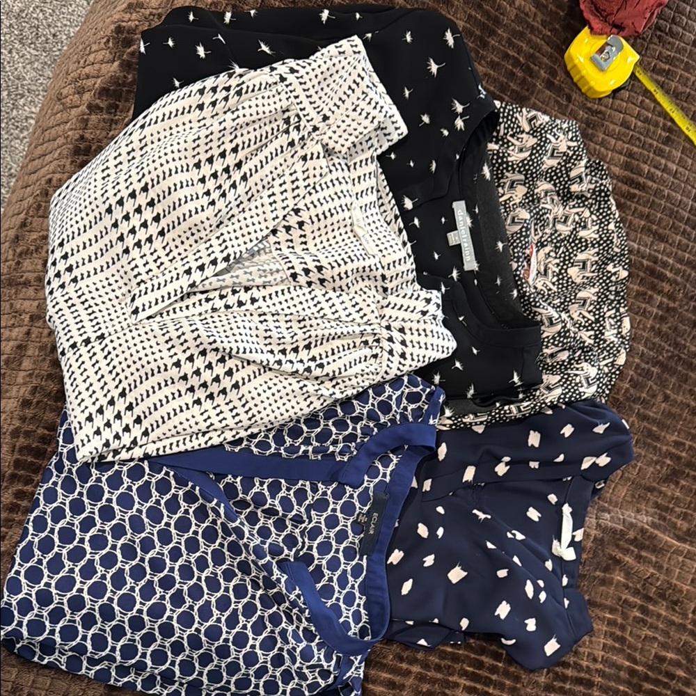 Chic Patterned Blouses Collection